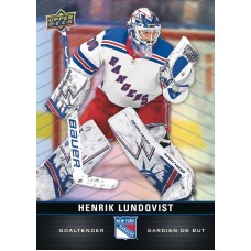30 Henrik Lundqvist  Base Card 2019-20 Tim Hortons UD Upper Deck